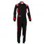Preview: Sparco Thunder Overall schwarz-rot