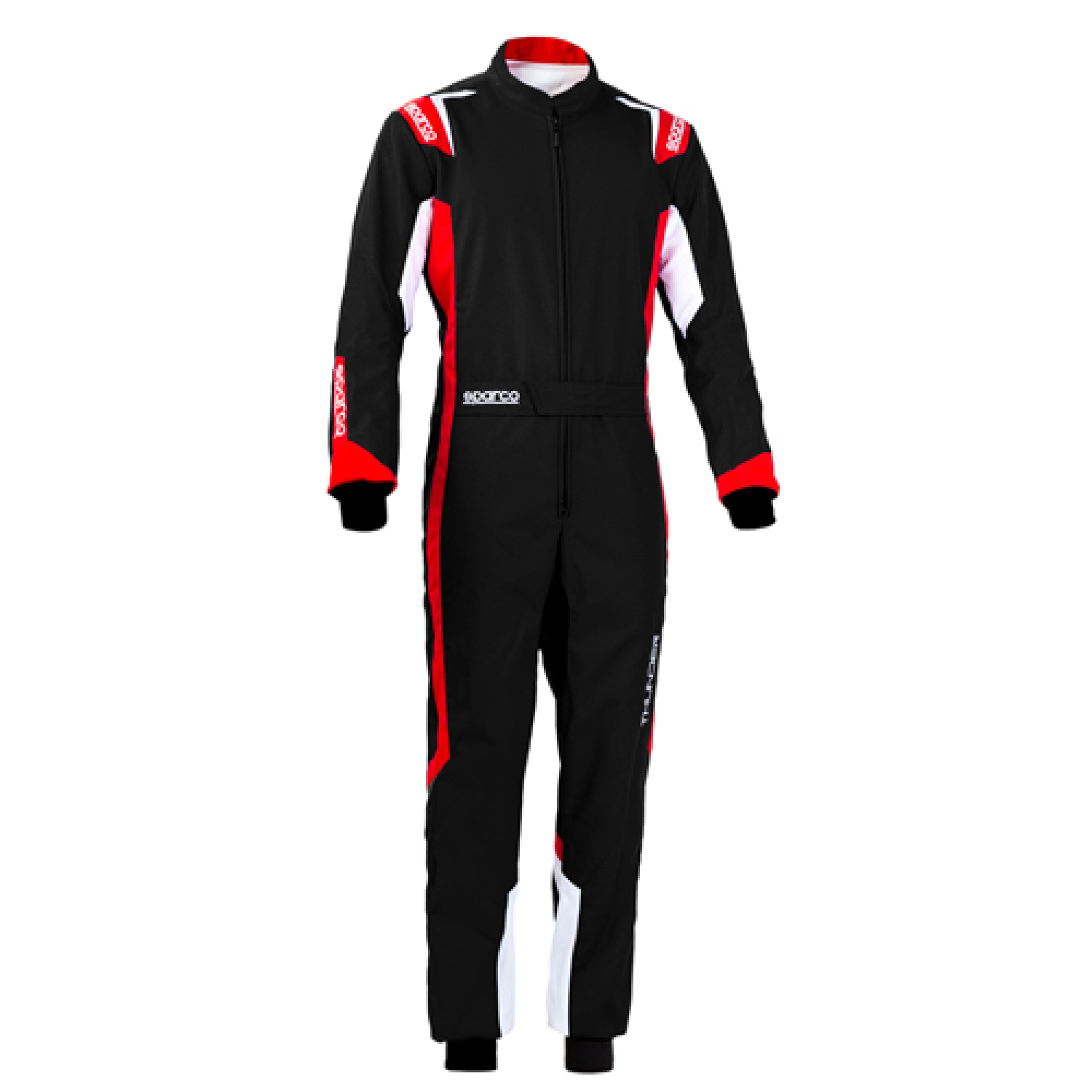 Sparco Thunder Overall schwarz-rot