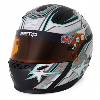 Zamp ZR 72 Matt Schwarz/Grau/Blau