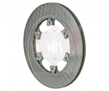 Bremsscheibe 208 x 12 mm mit Rillen