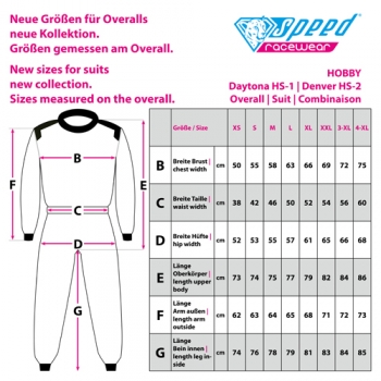 Overall Speed Detroid HS-3 neongelb - grau