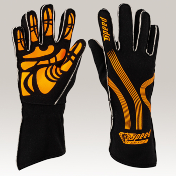 Karthandschuhe Speed Adelaide G-1 schwarz orange