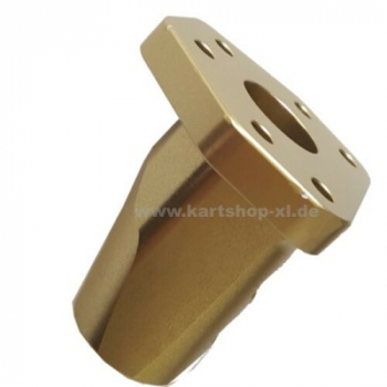 Lenkradaufnahme Tony Type100ccm, geneigt Alu eloxiert gold