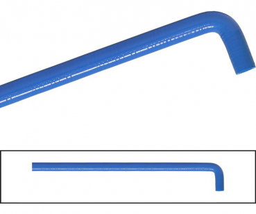 Kühlwasserschlauch Silicon 1x 90° x 1x 45° Bogen