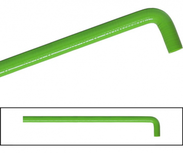 Kühlwasserschlauch Silicon 1x 90° x 1x 45° Bogen