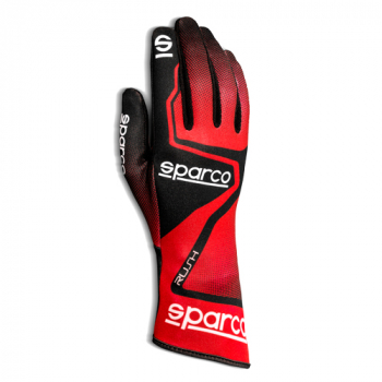 Sparco Handschuhe Rush rot / schwarz