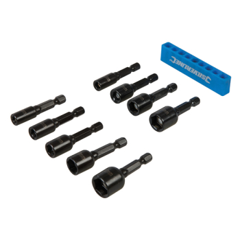 Steckschlüssel, magnetisch, 9-tlg - Restposten
