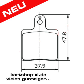 Bremsbelag CRG VEN 05 LC vorn