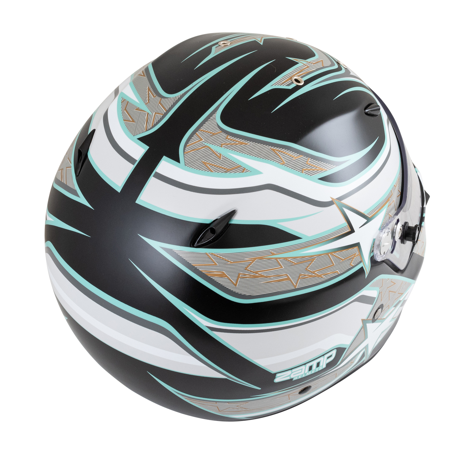 Zamp ZR 72 Matt Schwarz/Grau/Blau