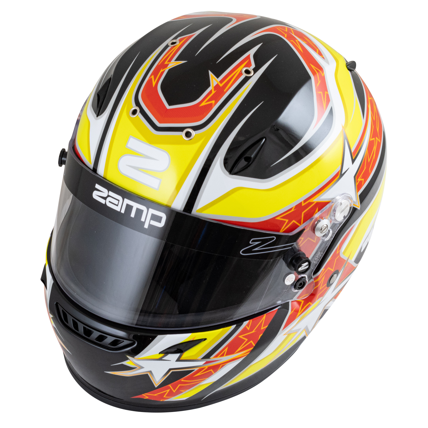 Zamp ZR 72 Schwarz/Rot/Orange