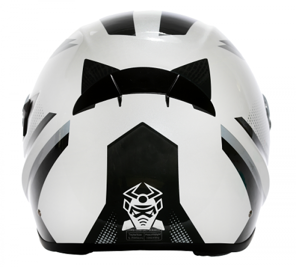 Marushin Helm 999 RS Comfort Space weiß - grau - Premium Line