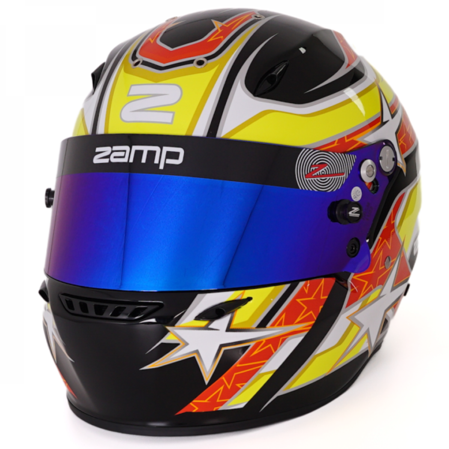 Zamp ZR 72 Schwarz/Rot/Orange