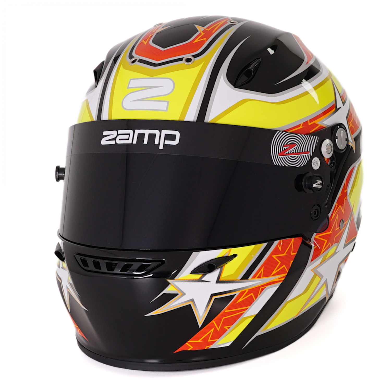 Zamp ZR 72 Schwarz/Rot/Orange