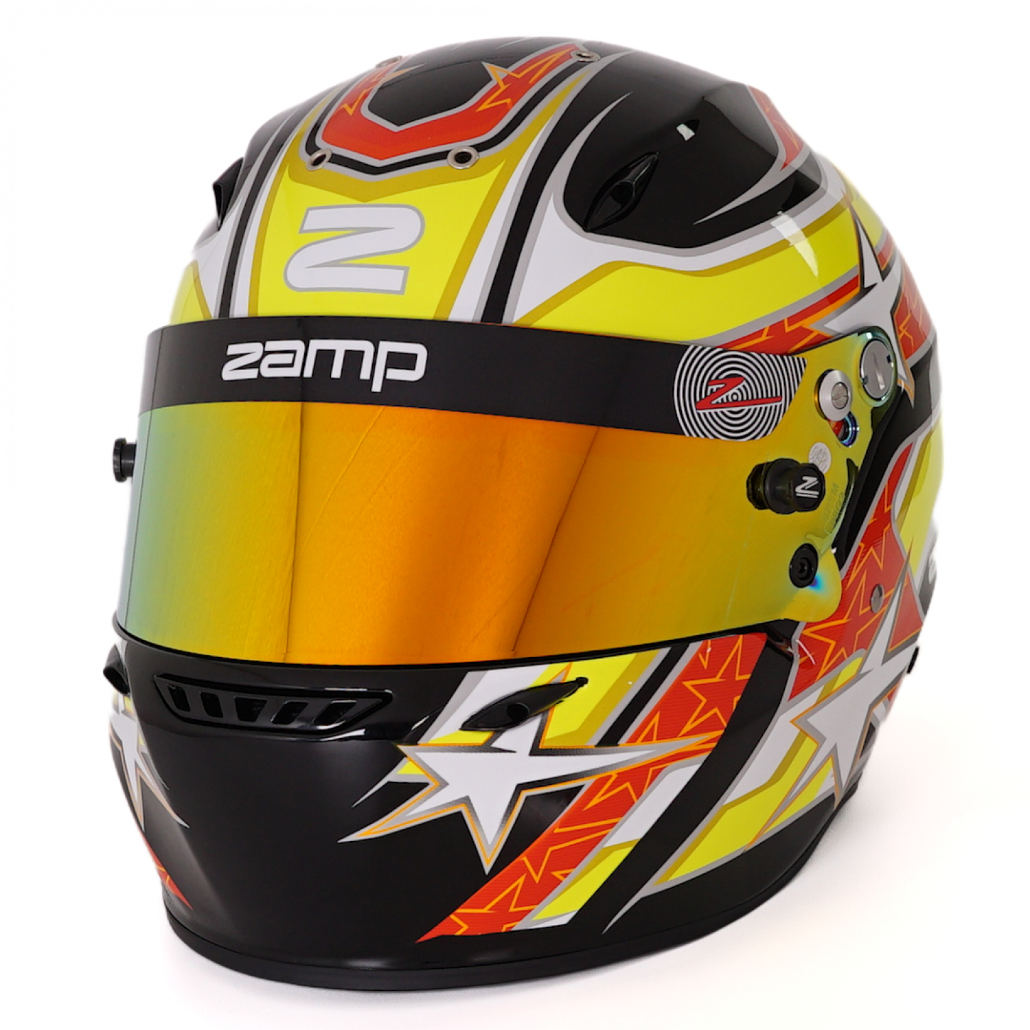 Zamp ZR 72 Schwarz/Rot/Orange