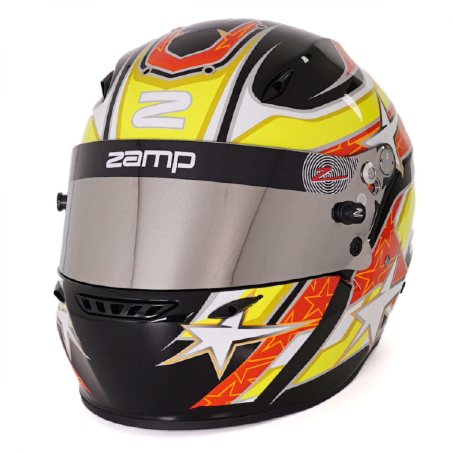 Zamp ZR 72 Schwarz/Rot/Orange