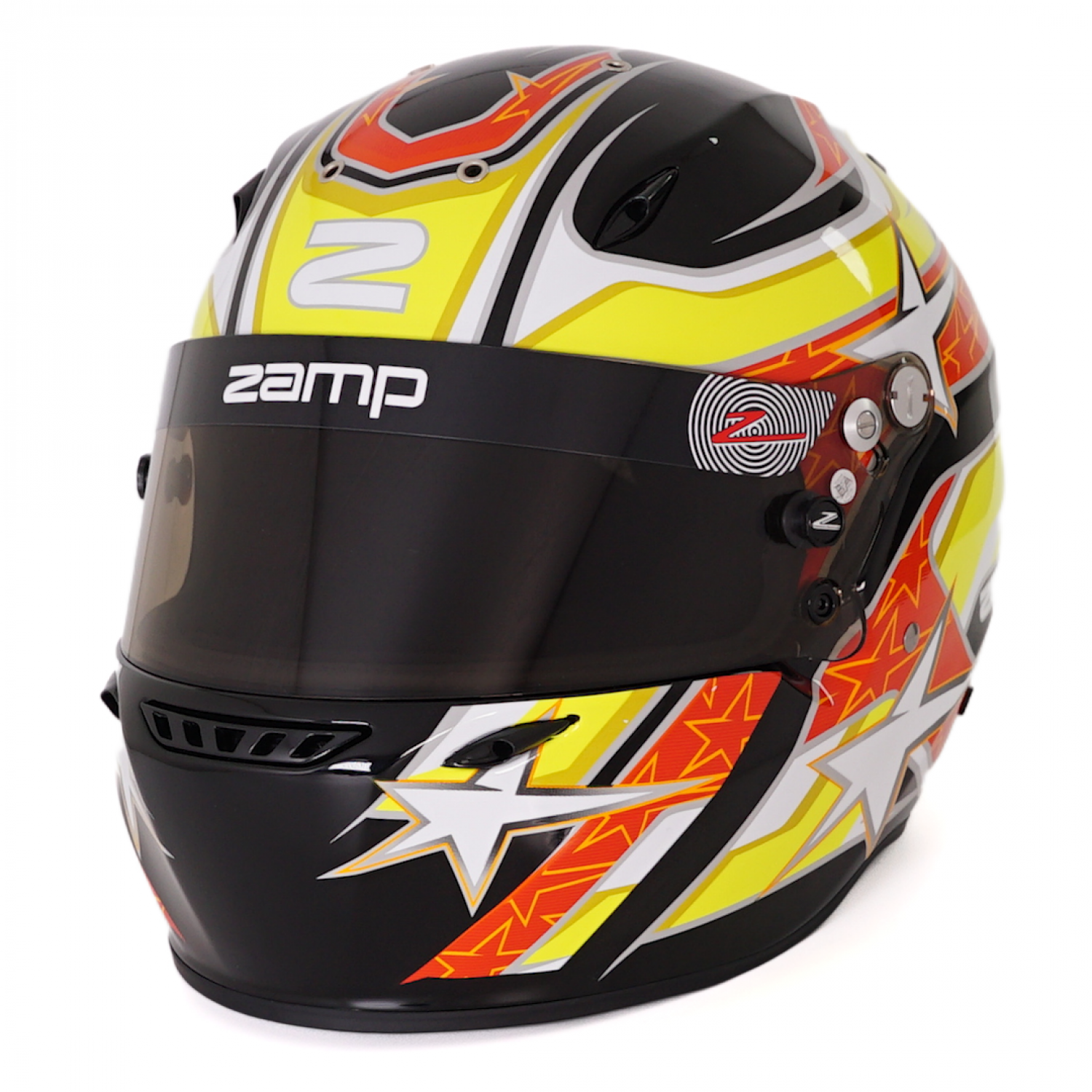 Zamp ZR 72 Schwarz/Rot/Orange