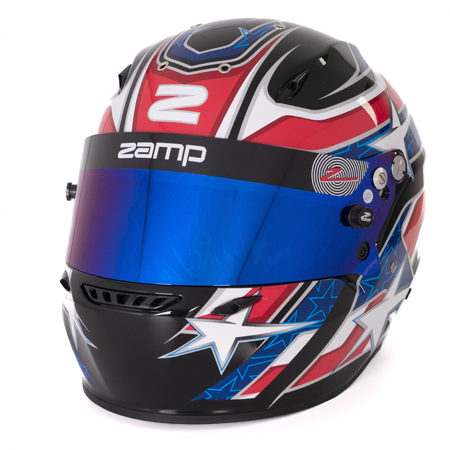 Zamp ZR 72 Schwarz/Rot/Blau