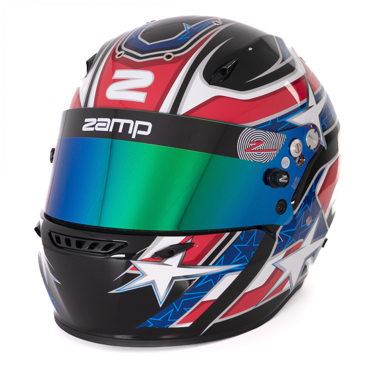 Zamp ZR 72 Schwarz/Rot/Blau