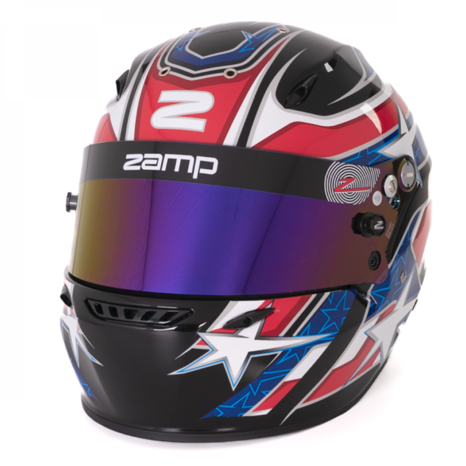 Zamp ZR 72 Schwarz/Rot/Blau
