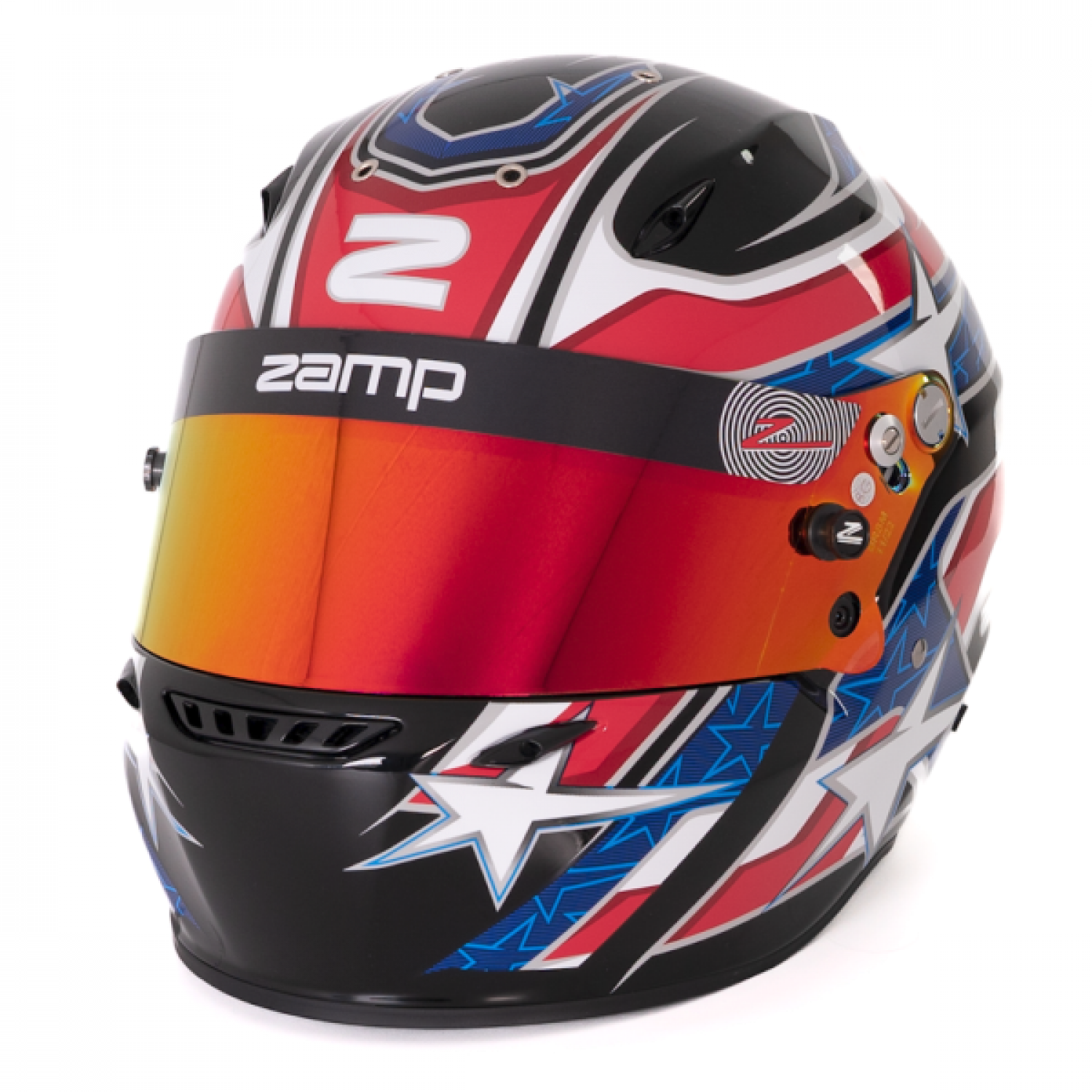 Zamp ZR 72 Schwarz/Rot/Blau