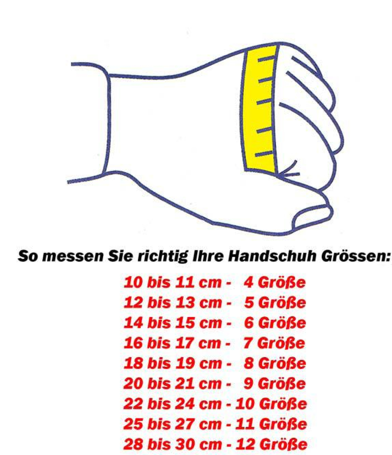 Karthandschuhe standard - Restposten